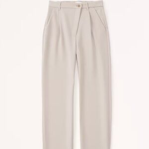Abercrombie & Fitch Tailored Relaxed Straight Pant